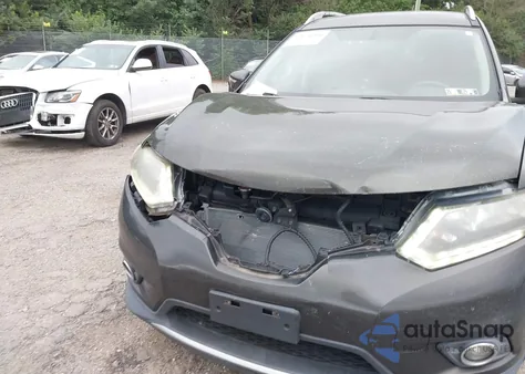 2015 Nissan Rogue S/Sl/Sv из США, поврежденный, VIN 5N1AT2MV7FC800519